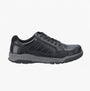 Hush Puppies FINLEY Mens Leather Casual Shoes Black
