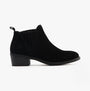 Hush Puppies ISOBEL Womens Leather Ankle Boots Black