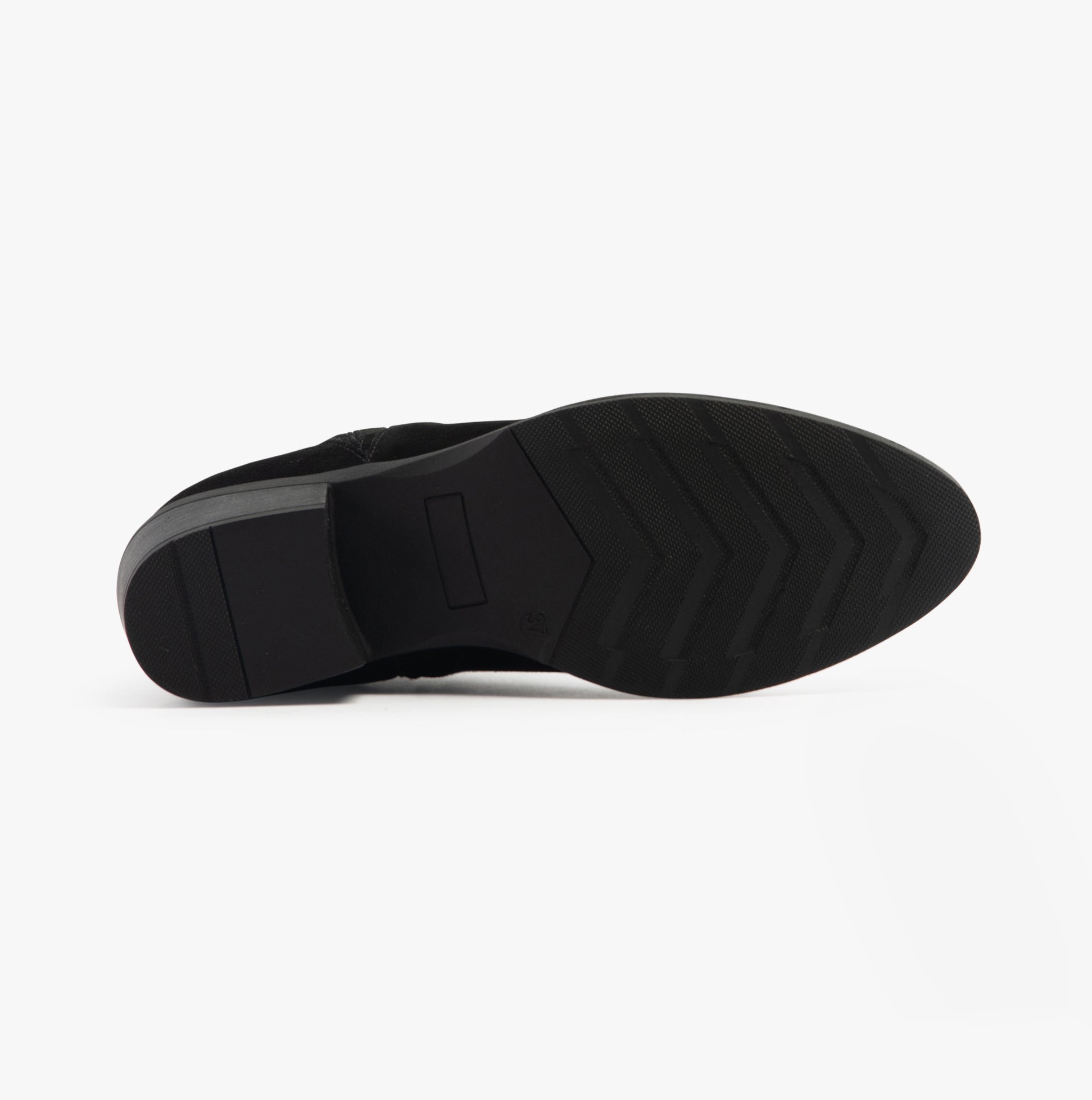 Hush Puppies ISOBEL Womens Leather Ankle Boots Black