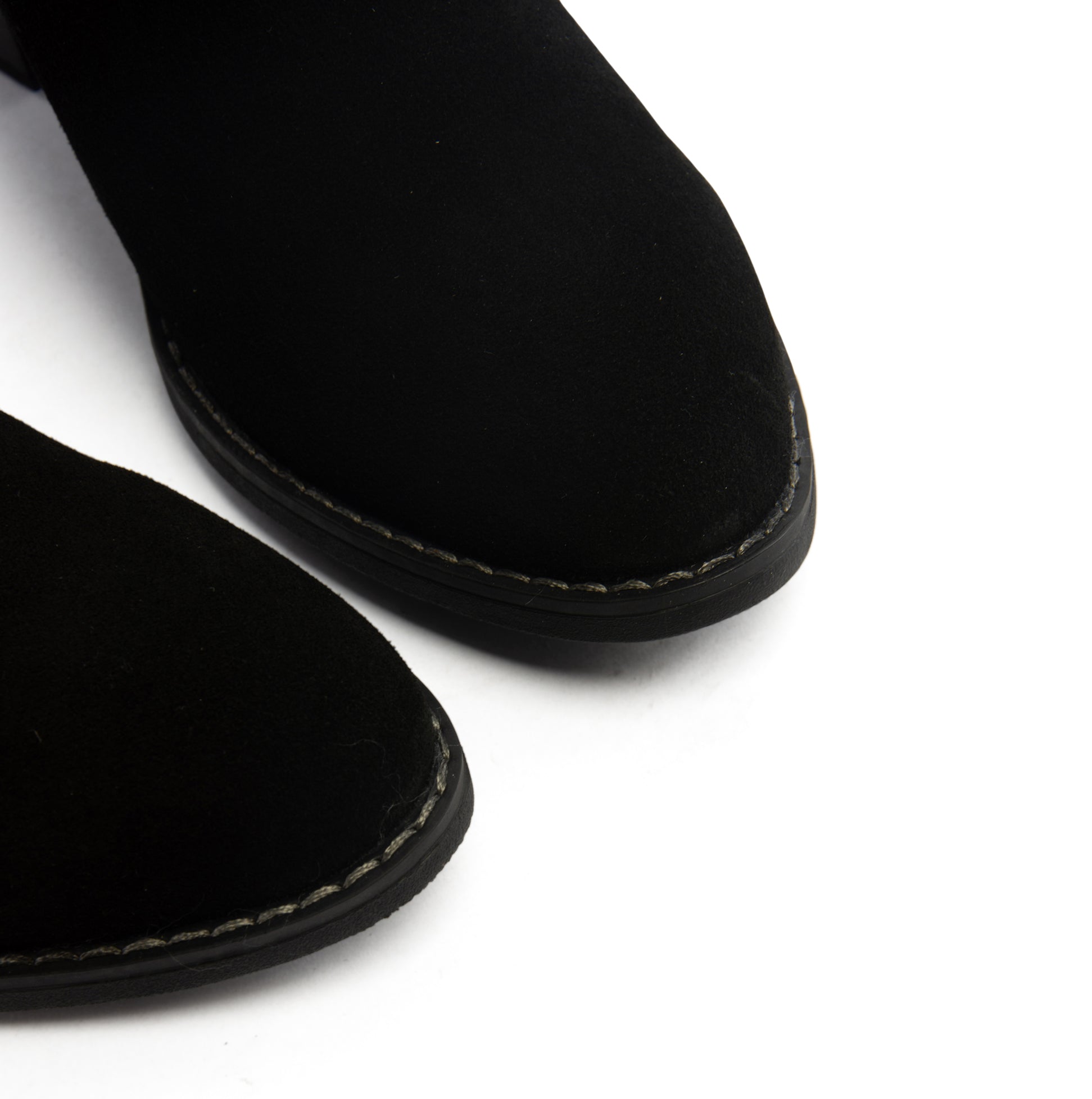 Hush Puppies ISOBEL Womens Leather Ankle Boots Black