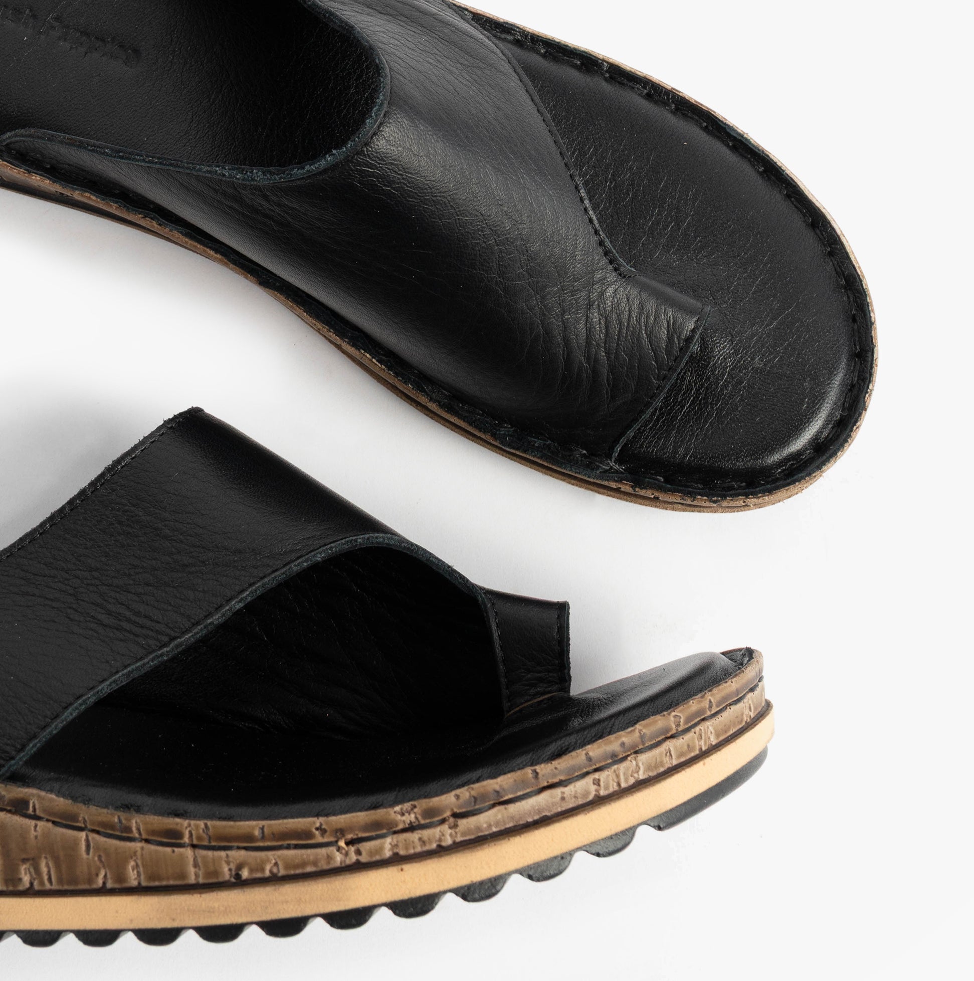 Hush Puppies ELISSA Womens Toepost Sandals Black