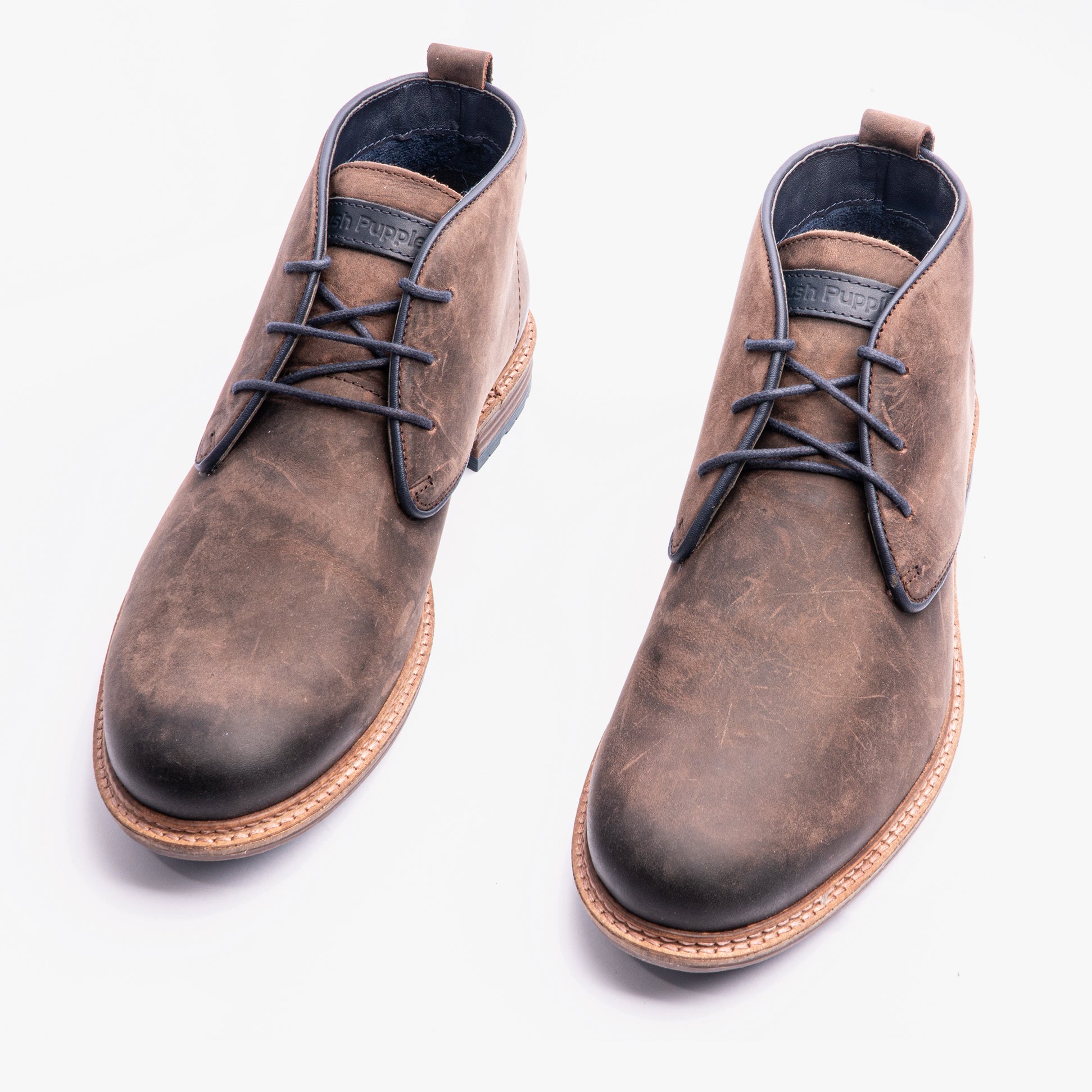 Hush Puppies JONAS Mens Boots Brown