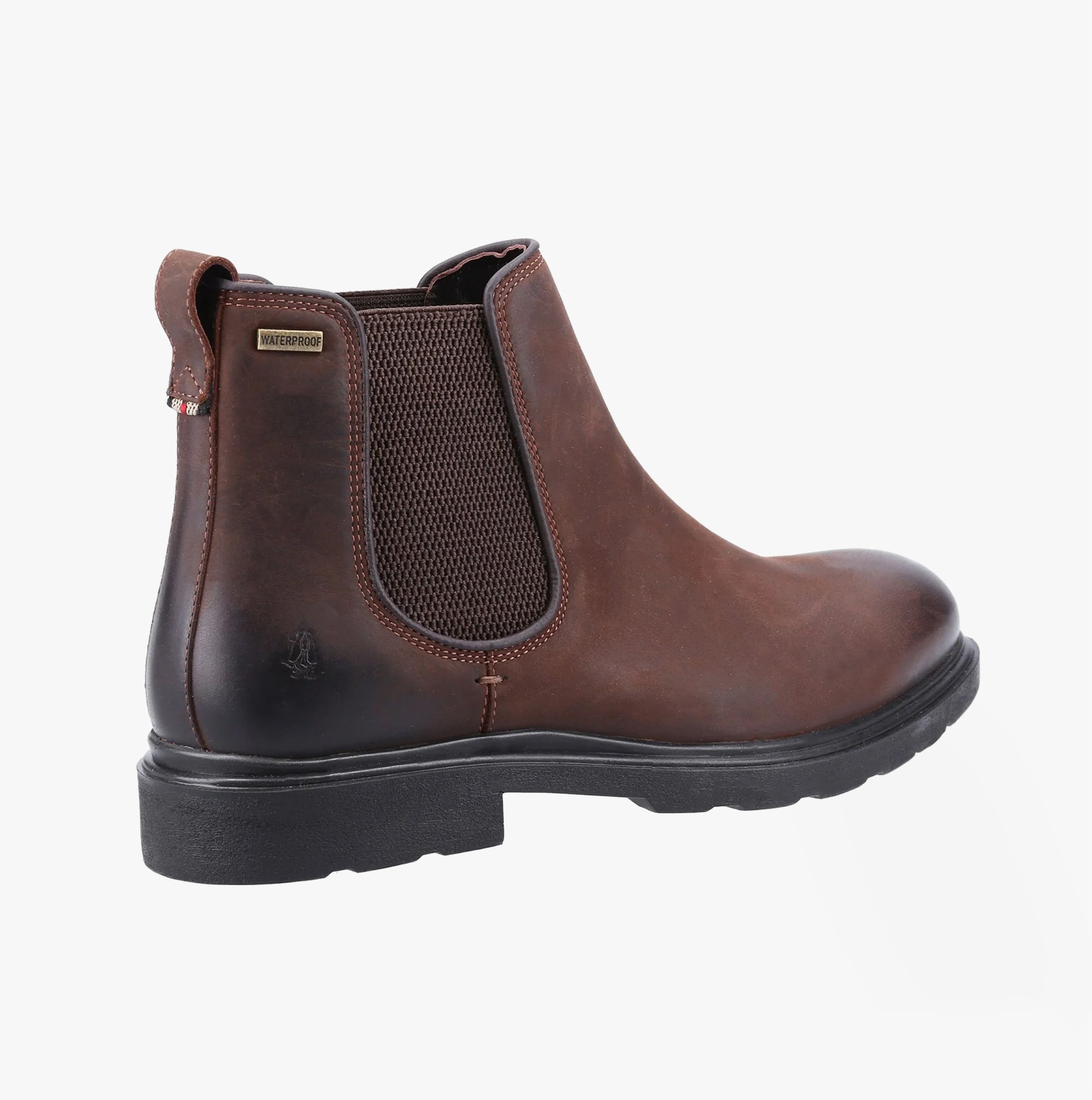 Hush Puppies PRESTON Mens Chelsea Boots Brown