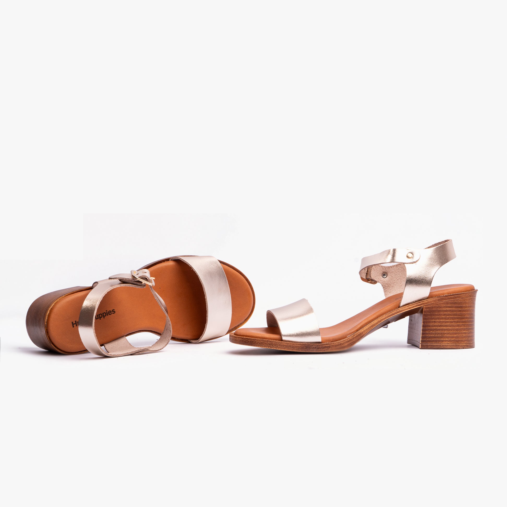 Hush Puppies GABBY Womens Sandals Gold