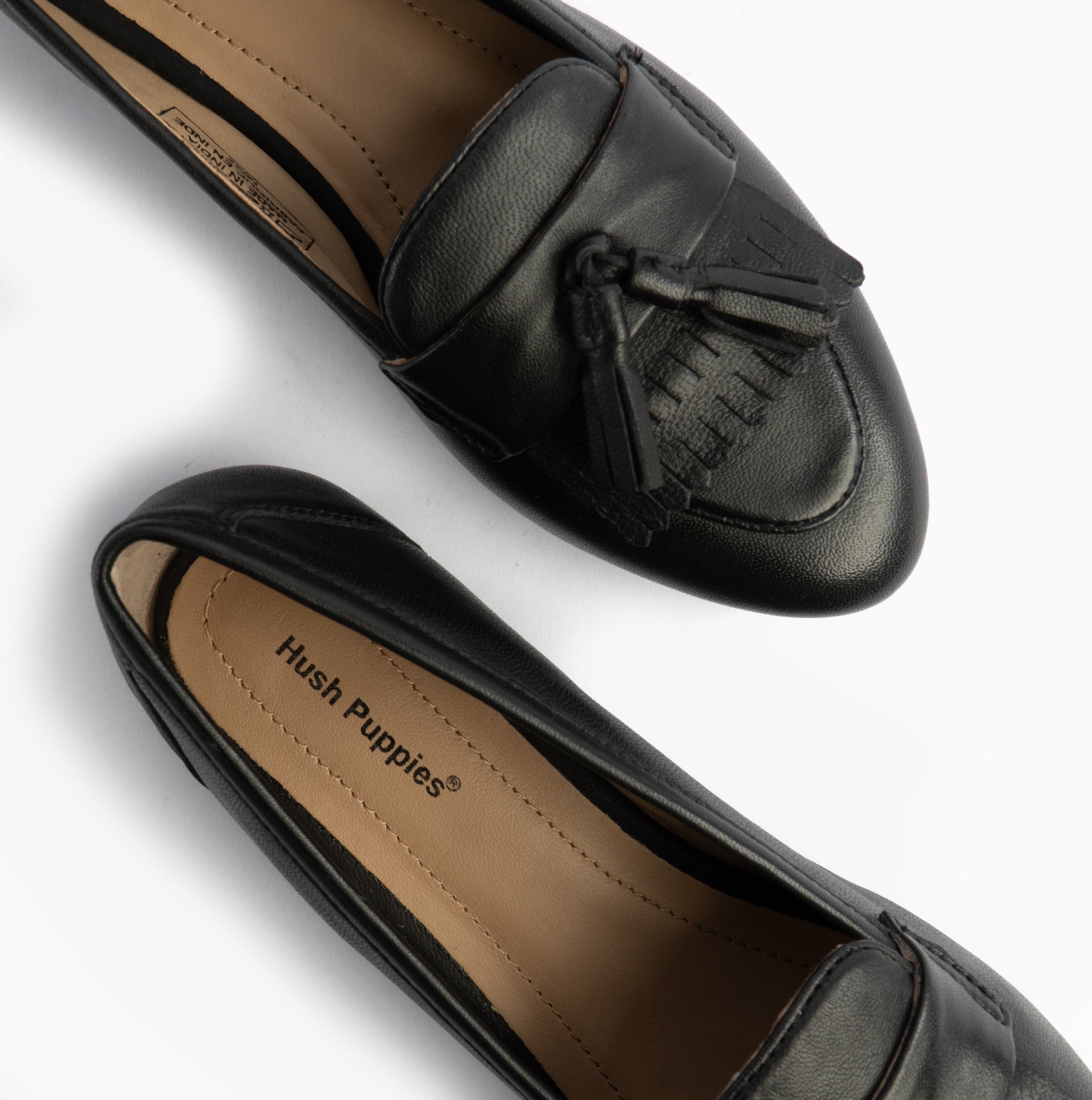 Hush Puppies MARISSA TASSEL Womens Loafers Black