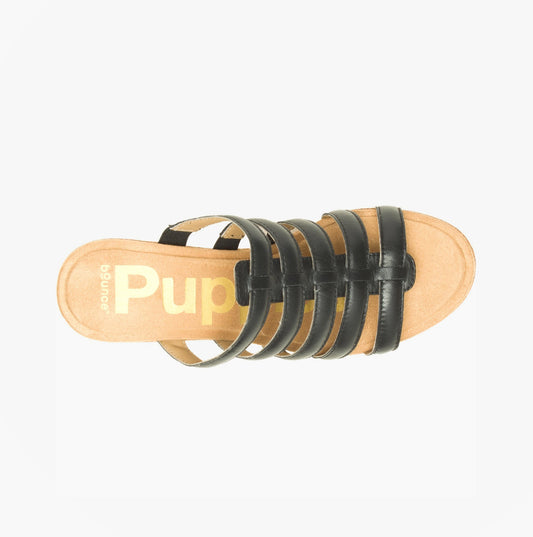 Hush Puppies WILLOW SLIDE Womens Sandals Black