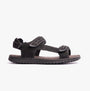 Hush Puppies NEVILLE QUARTER STRAP Mens Sandals Black