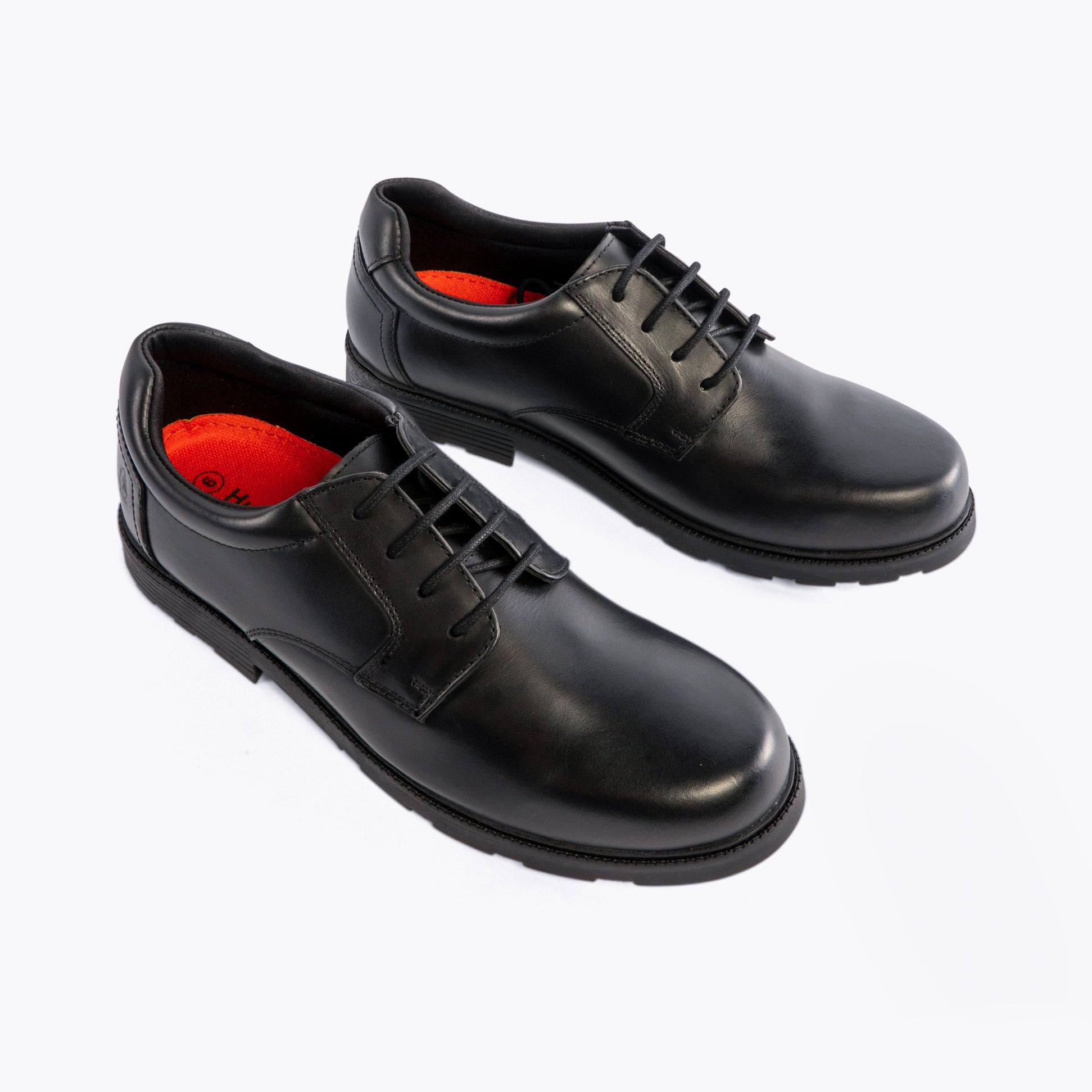 Hush Puppies OLIVER SNR Boys Shoes Black