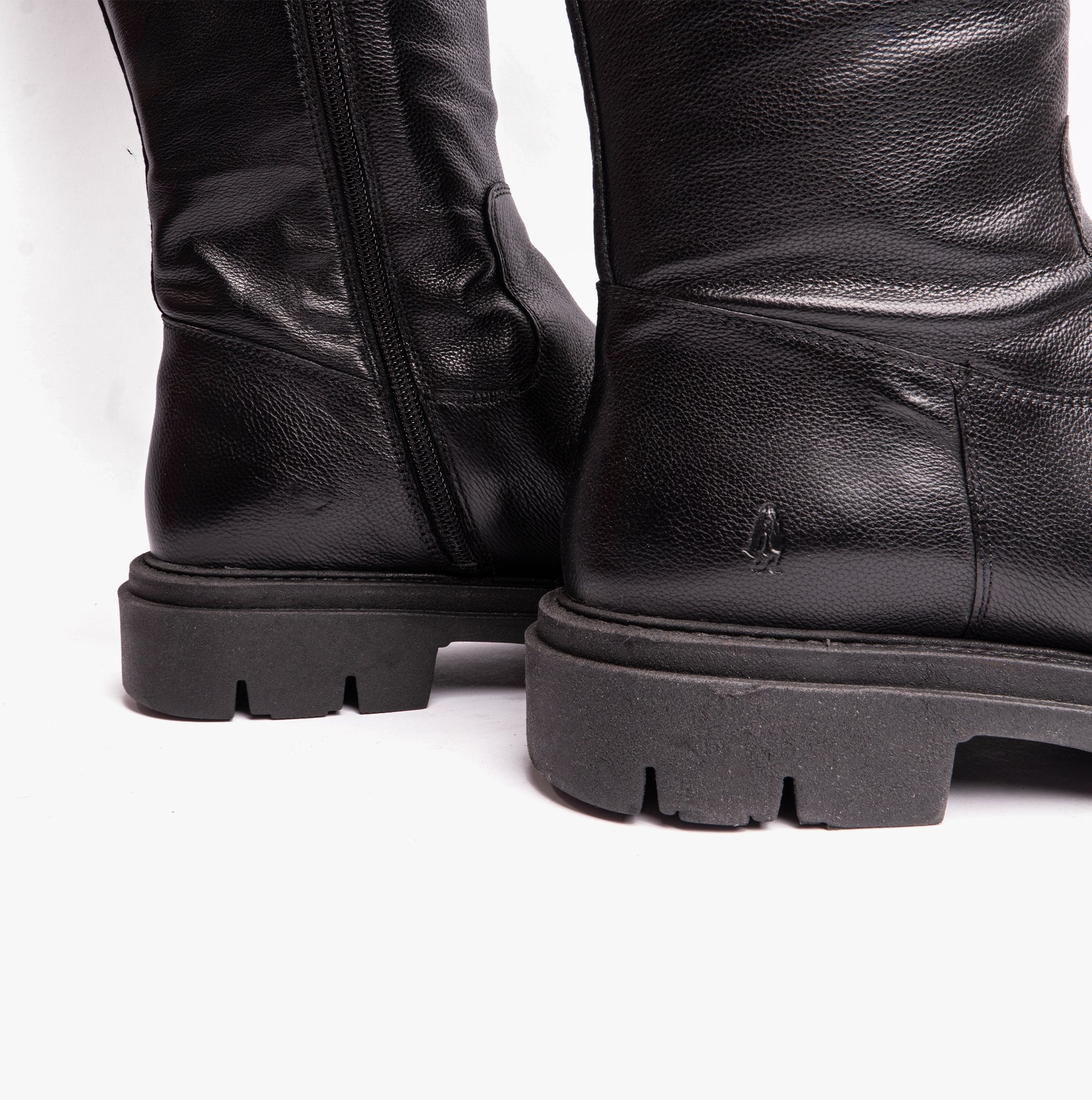 Hush Puppies ROWAN Womens Long Boots Black