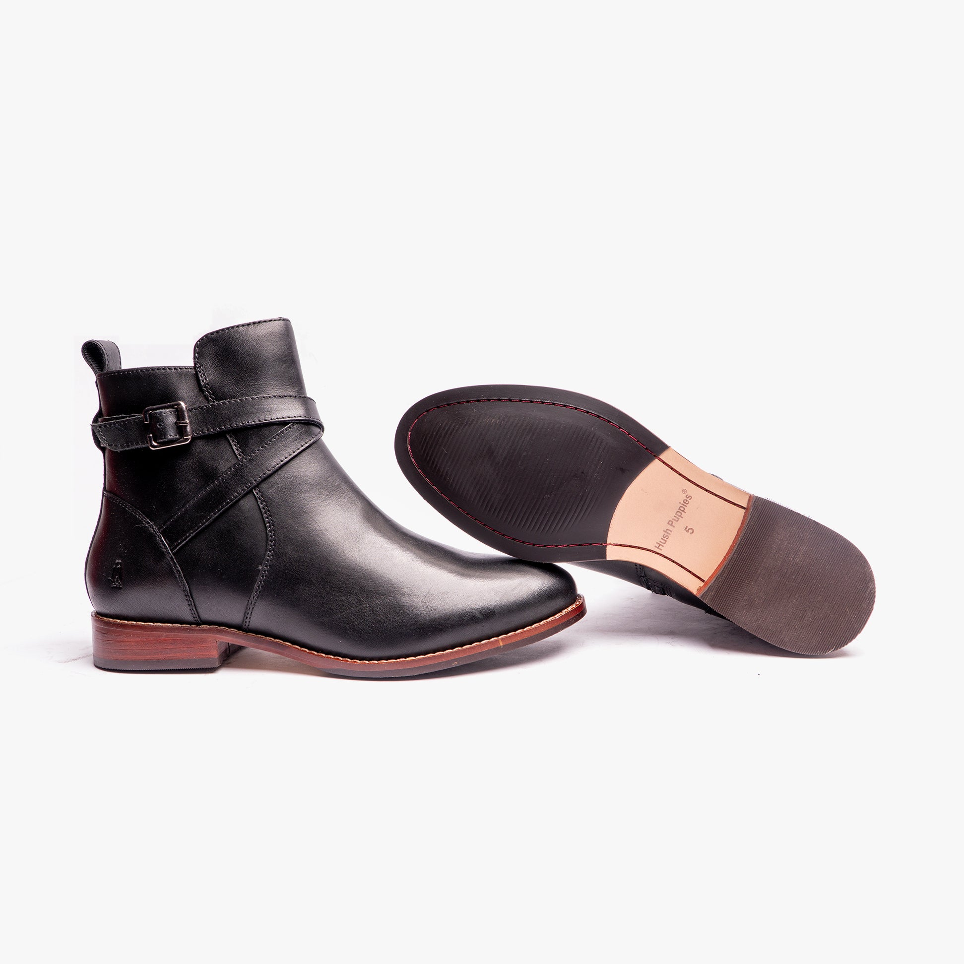 Hush Puppies CASSIDY Womens Ankle Boots Black