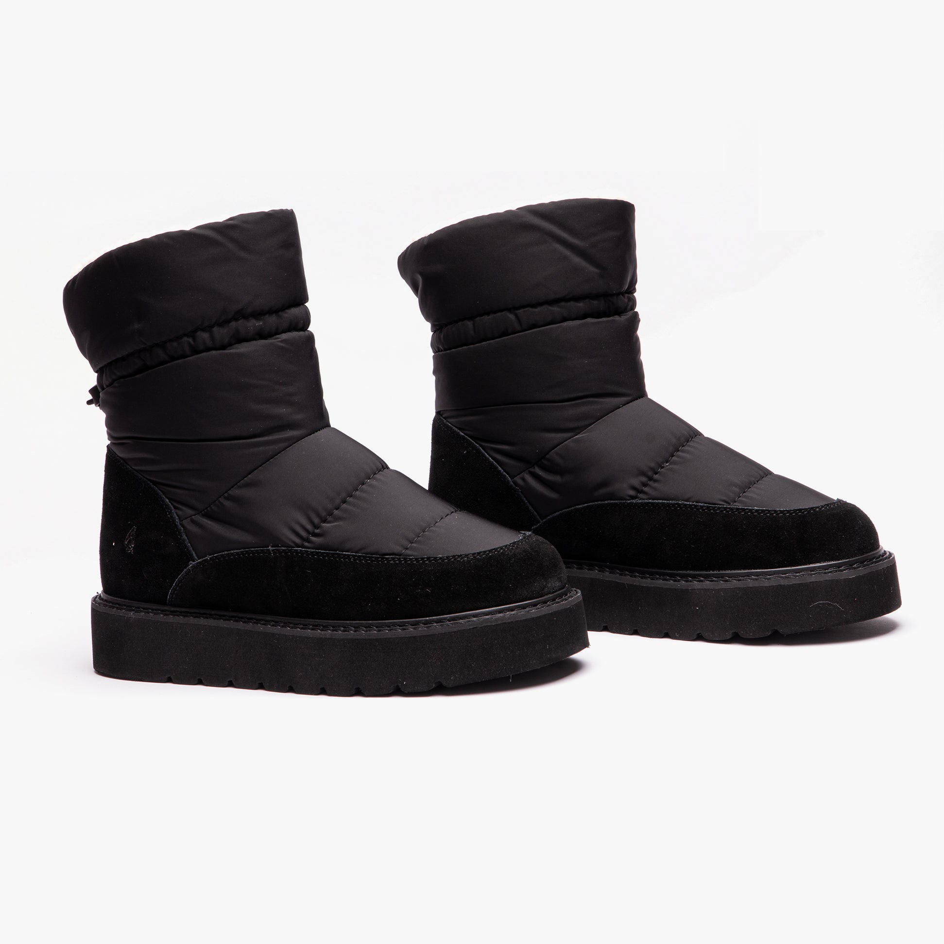 Hush Puppies HUSH PUFFIES Classic Womens Slippers Black