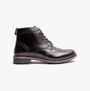 Hush Puppies JOSHUA BROGUE Mens Boots Black