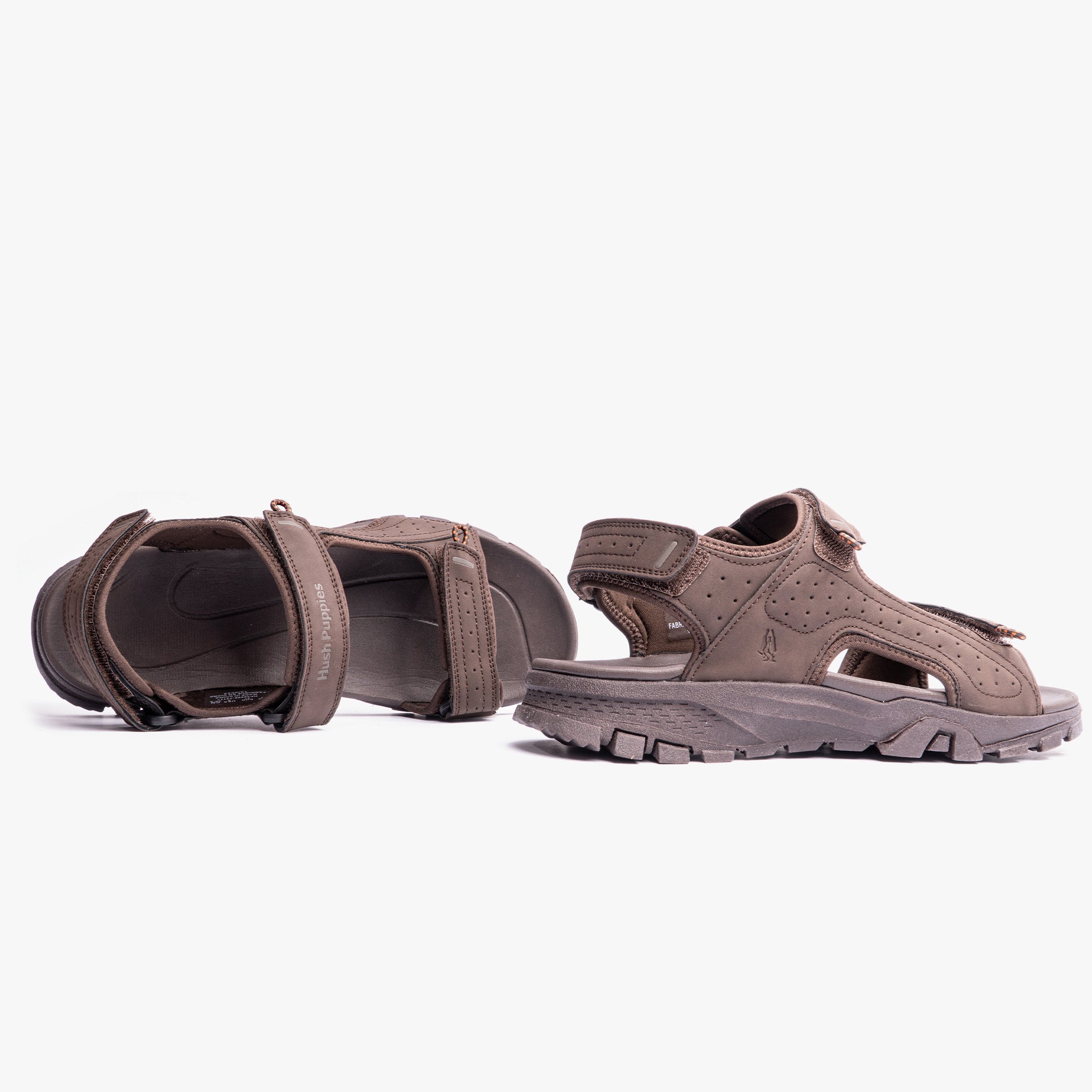 Hush Puppies NEVIS Mens Sandals Brown