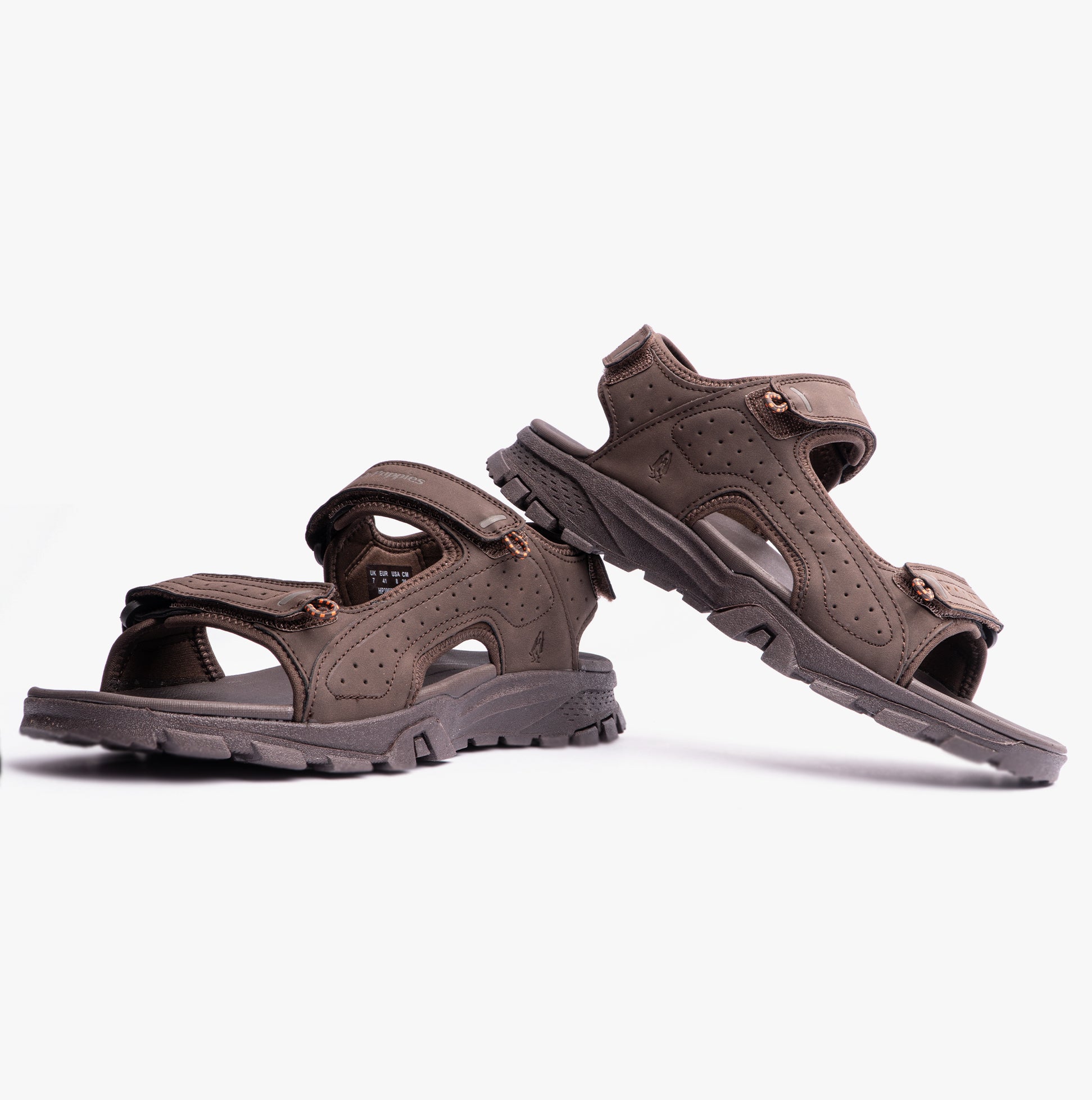 Hush Puppies NEVIS Mens Sandals Brown