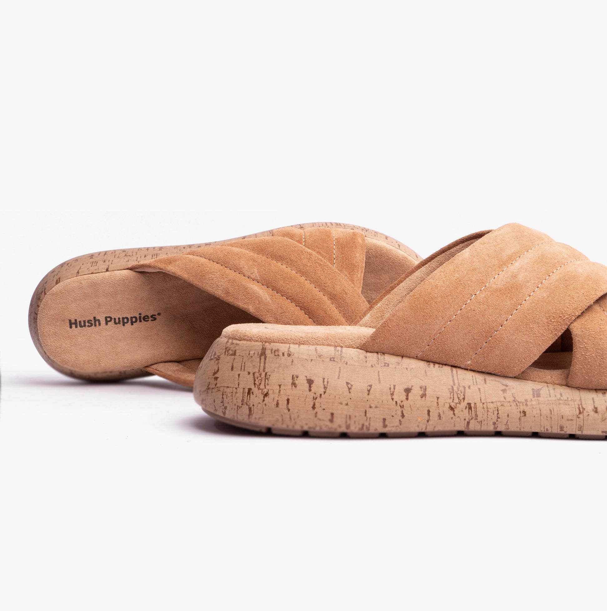 Hush Puppies SARAH Womens Sandals Tan