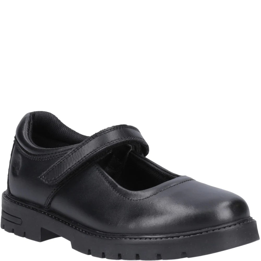 Hush Puppies TANYA Girls School Shoes Black