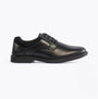 Hush Puppies TOMMY Boys Leather School Shoes Black
