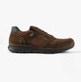 IMAC M025BN Mens Super Lightweight Nubuck Trainers Brown