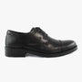 IMAC TRISTAN Mens Leather Capped Derby Brouges Black