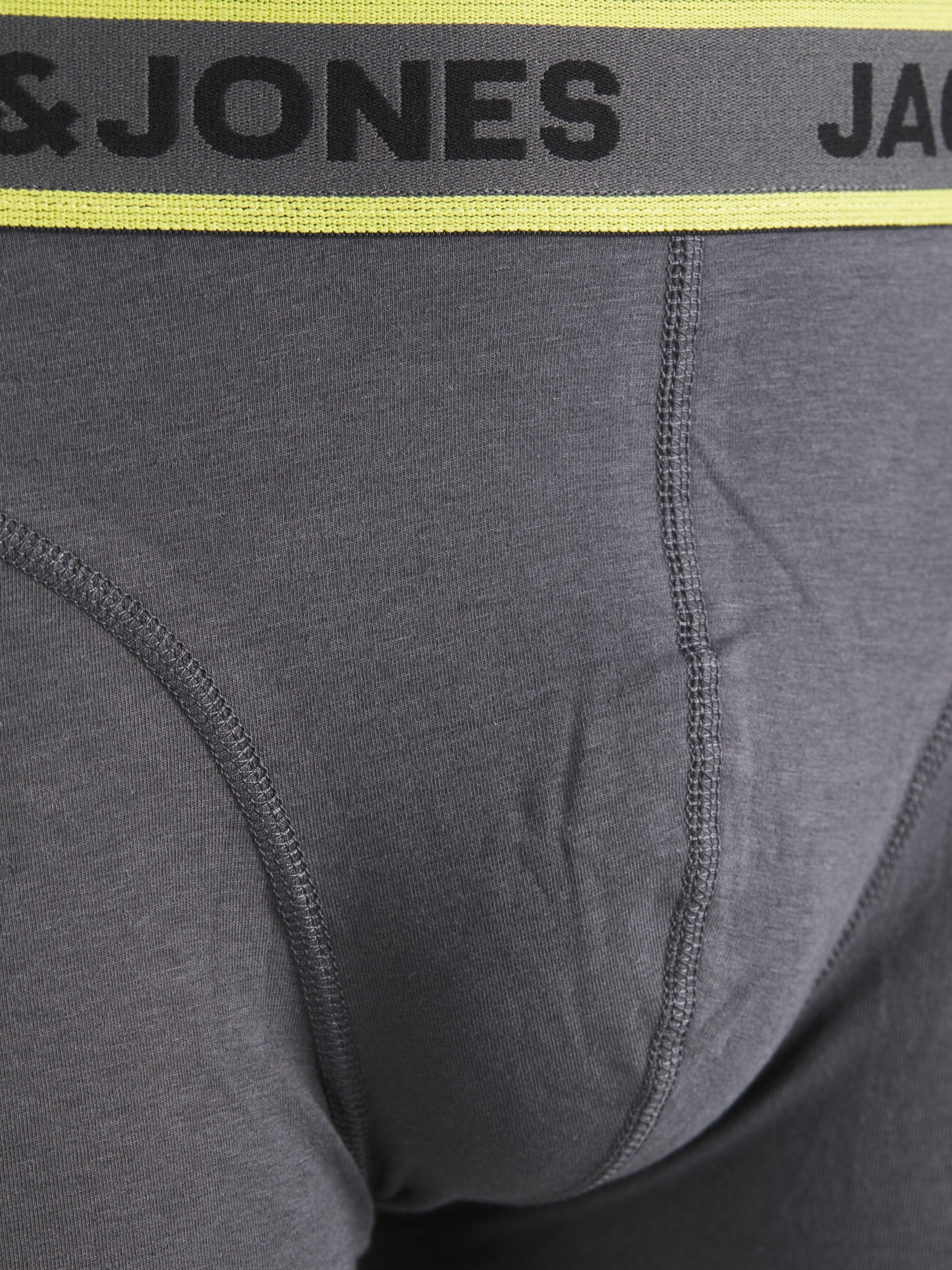 Jack & Jones SPEED SOLID Mens 5 Pack Trunks Black