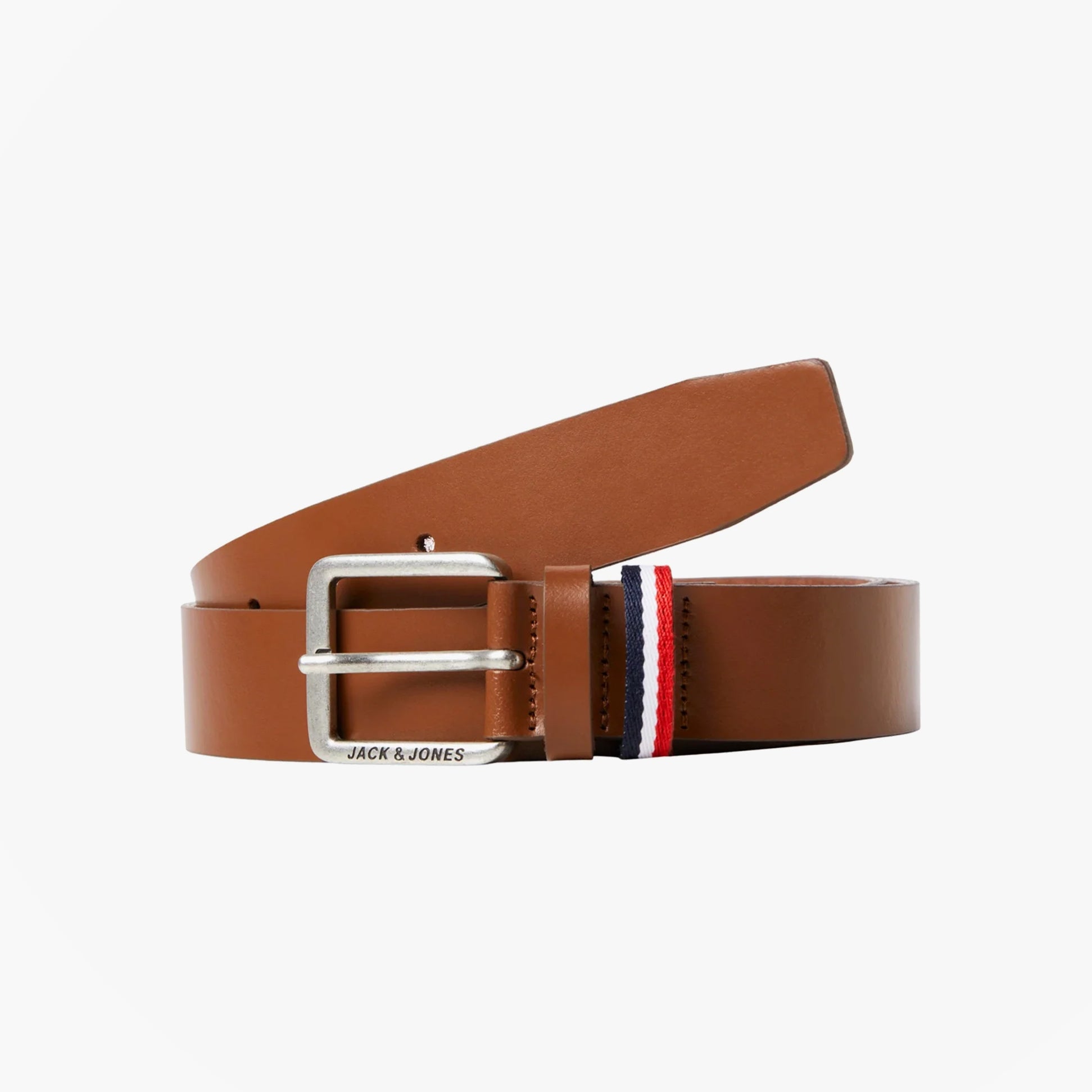 Jack & Jones ESPO Mens Belt Cognac