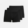 Jack & Jones WAISTBAND 3 Pack Trunks Mens Black
