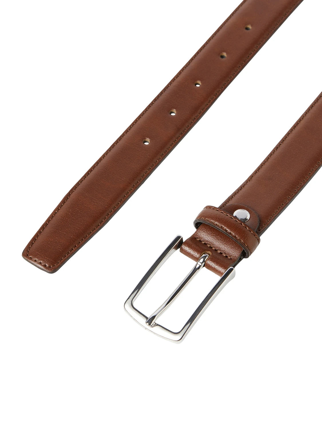 Jack & Jones CHRISTOPHER Mens Belt Cognac