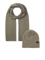 Jack & Jones JOLLY KNIT Mens Scarf & Beanie Giftset Overland Trek
