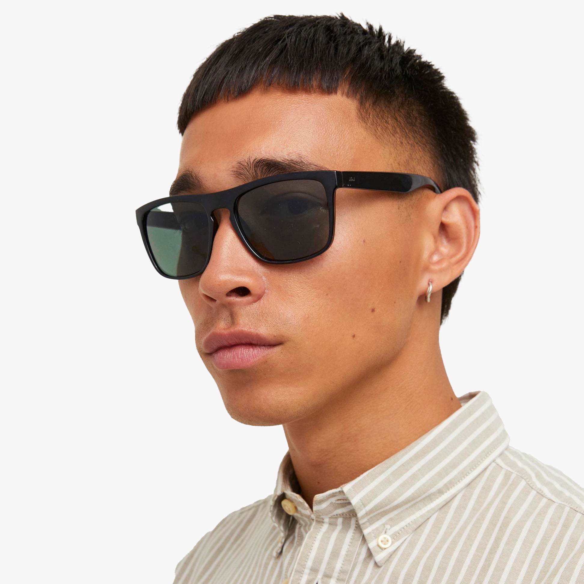 Jack & Jones RYDER Mens Sunglasses Black