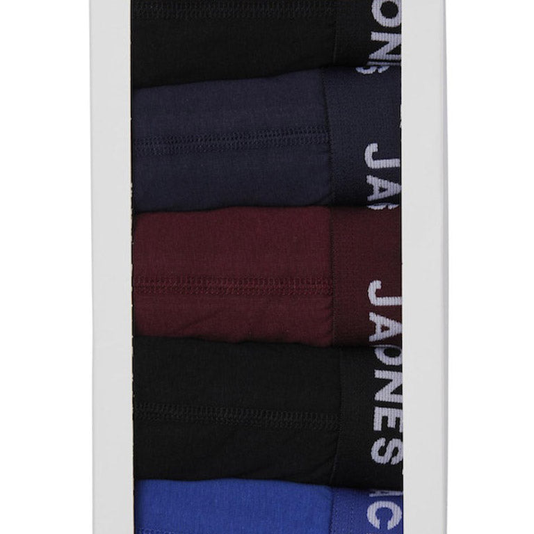 Jack & Jones JACBLACK FRIDAY 5 Pack Trunks Mens Black