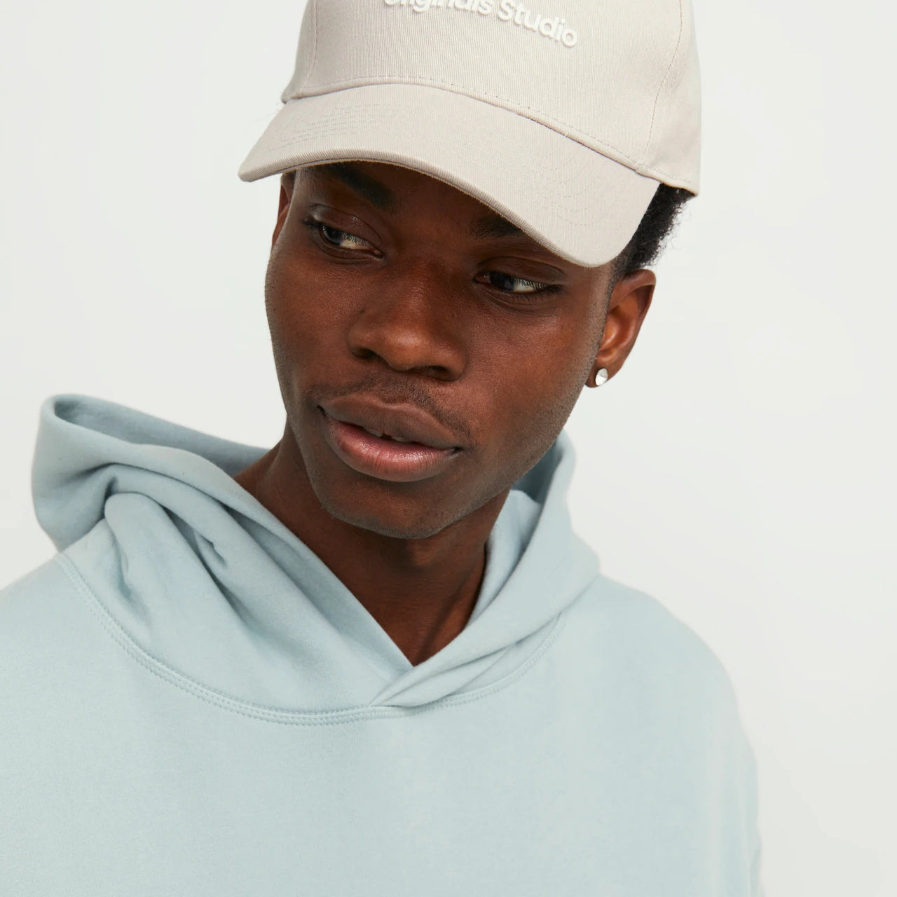 Jack & Jones VESTERBRO Mens Cap Moonbeam