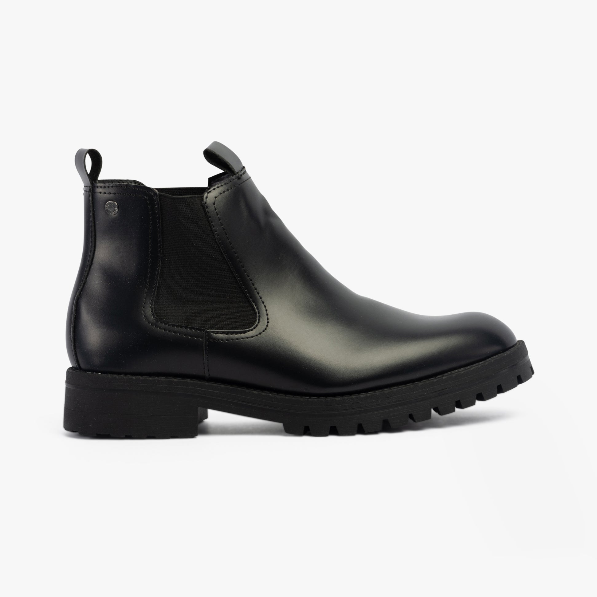 Jack & Jones CAMDEN PU Mens Chelsea Boots Anthracite