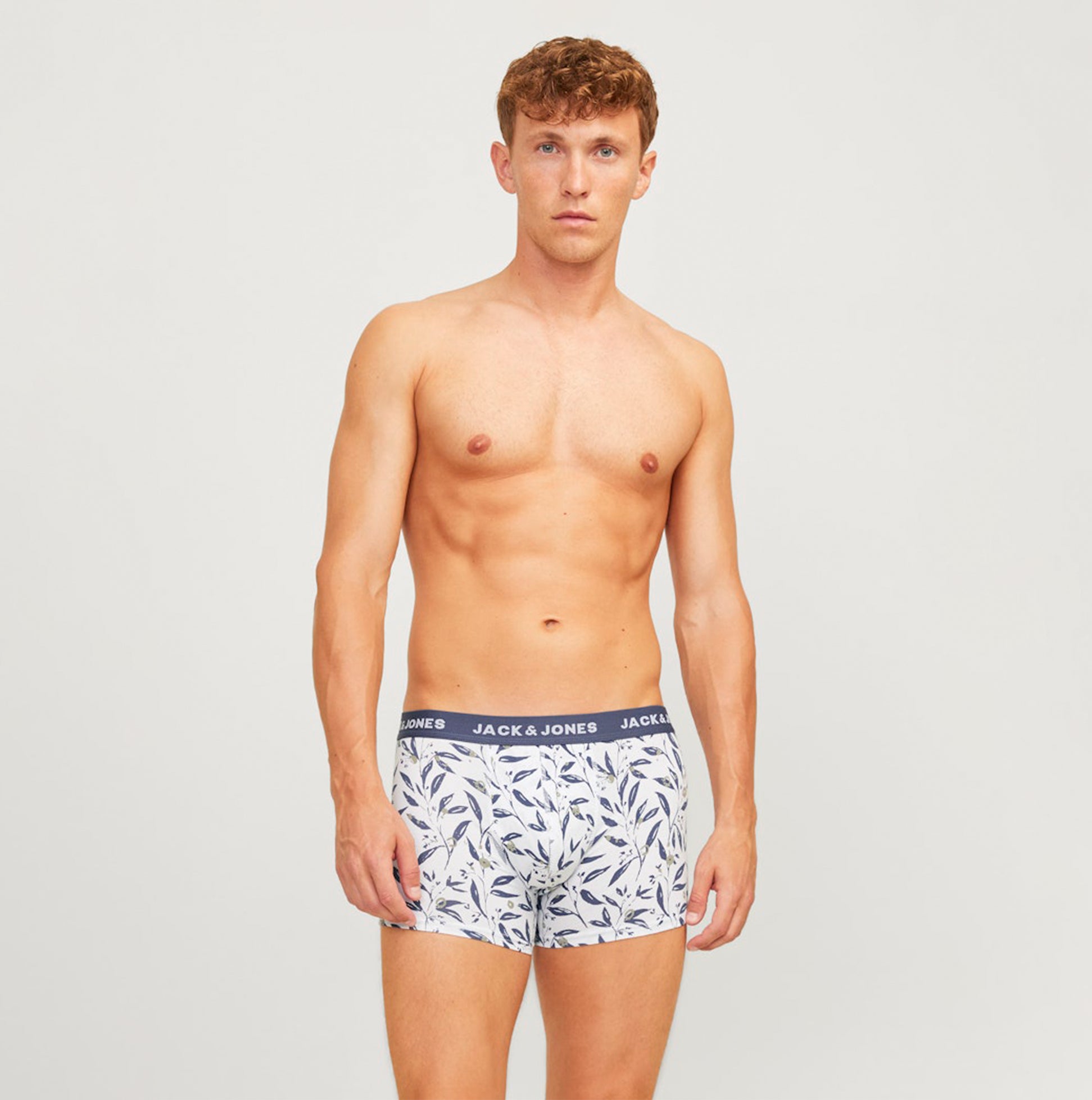 Jack & Jones HARVEY Mens 5-Pack Trunks Night Sky
