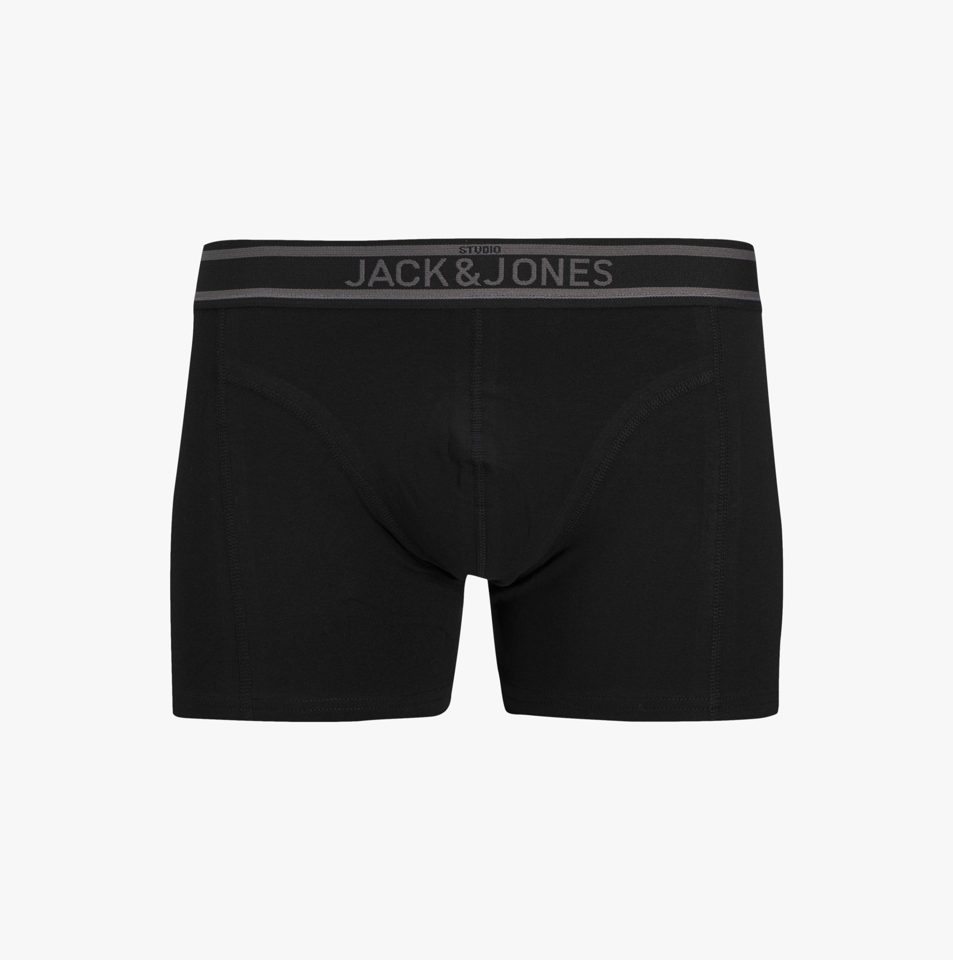 Jack & Jones JACRICHARD 3 Pack Mens Trunks Black