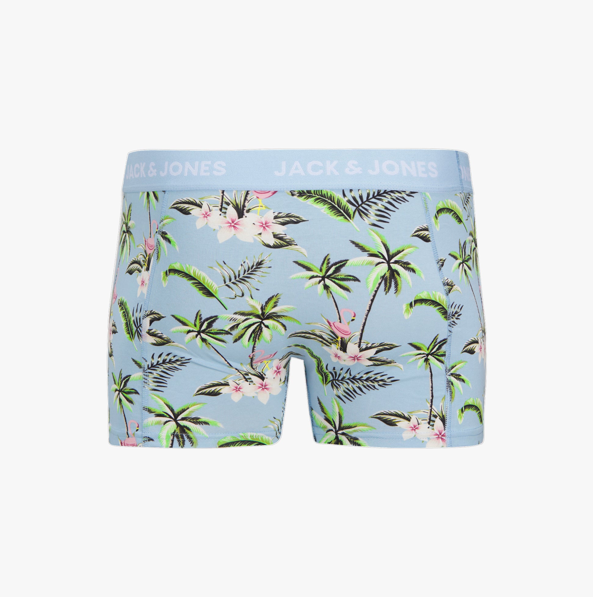 Jack & Jones JACFLOWER BIRD 3 Pack Mens Trunks Chambray Blue