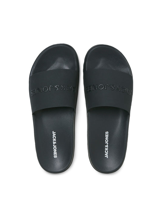 Jack & Jones DENNIS Mens Sliders Anthracite