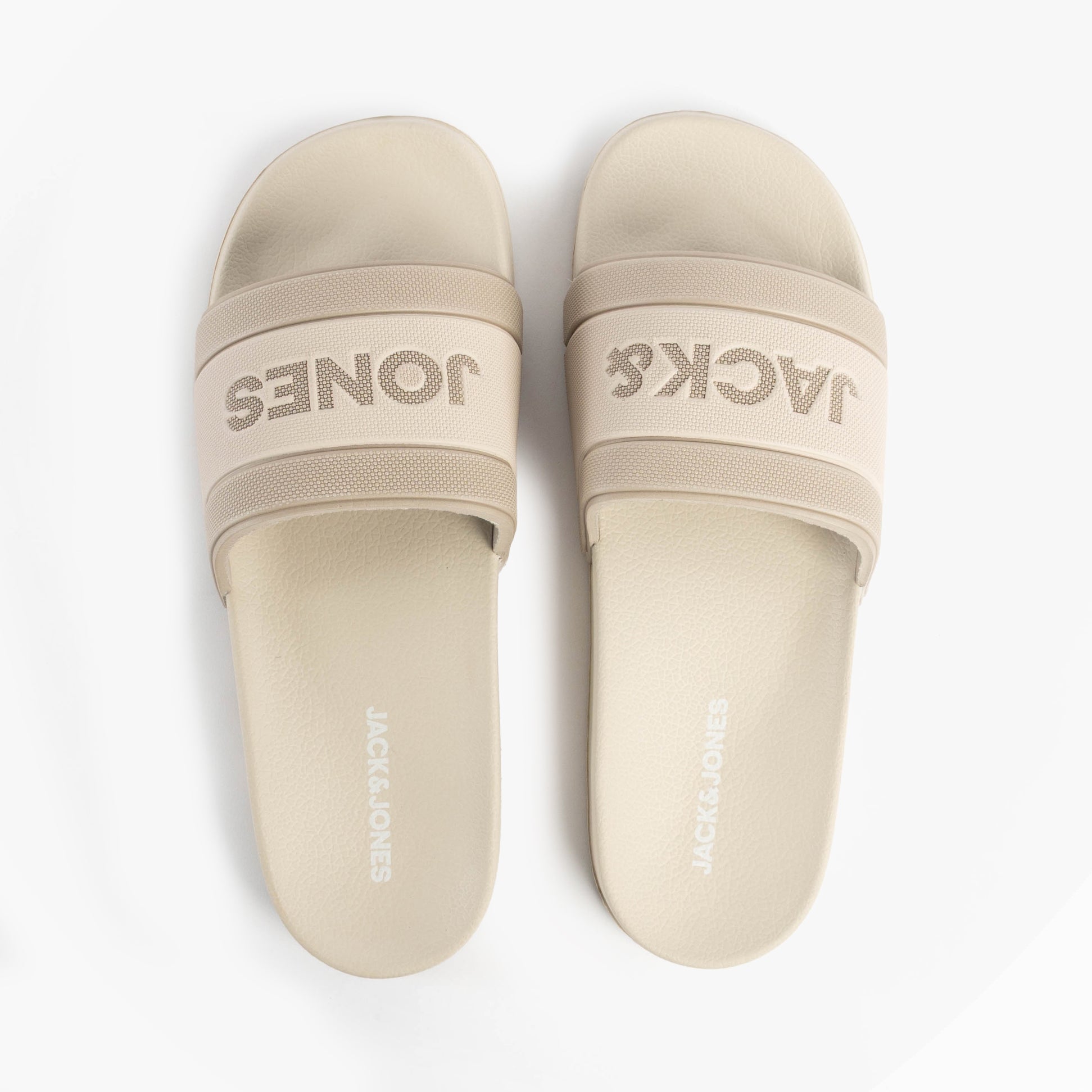 Jack & Jones JARRED Mens Sliders Moonbeam