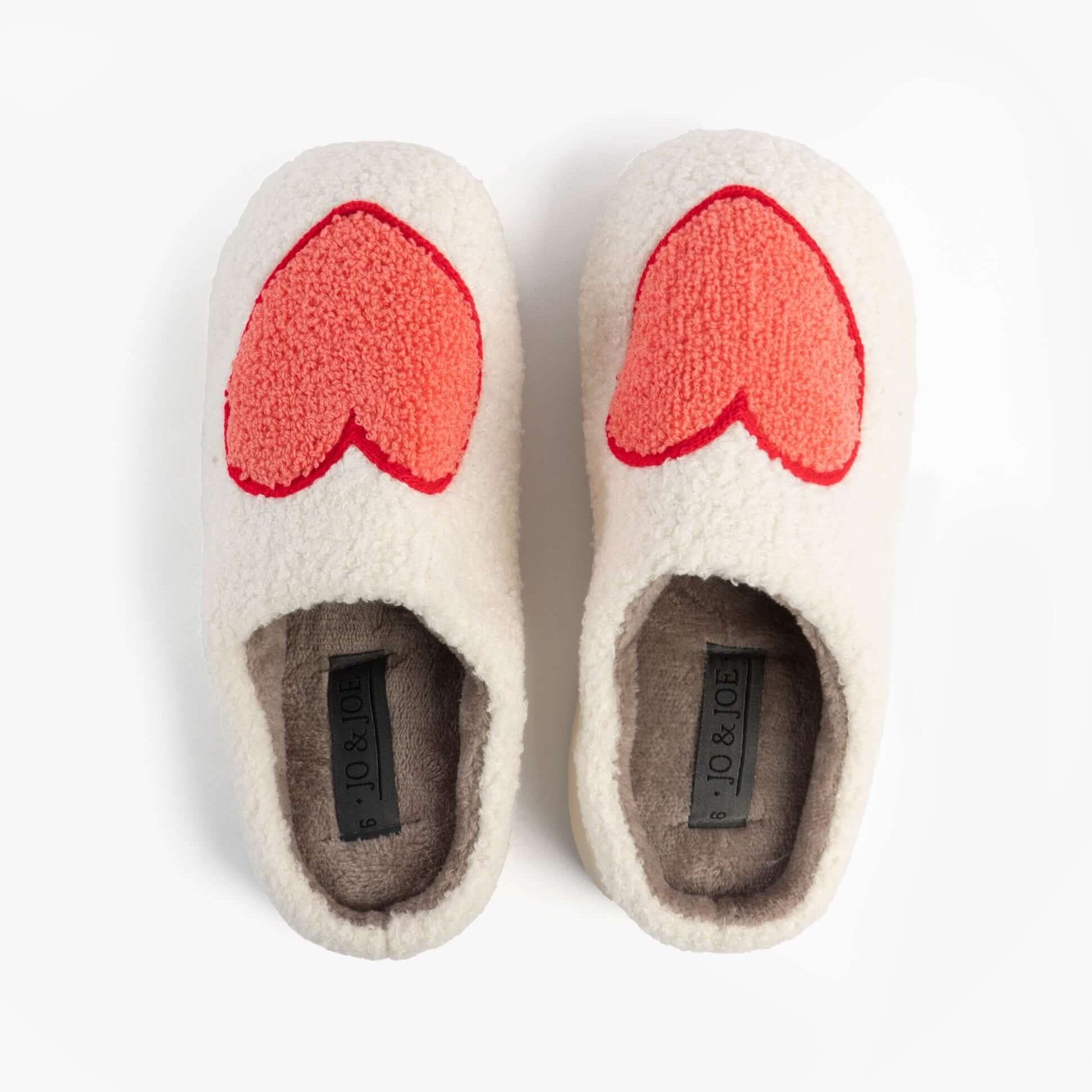 Jo & Joe AMOUR Womens Mule Slippers Cream