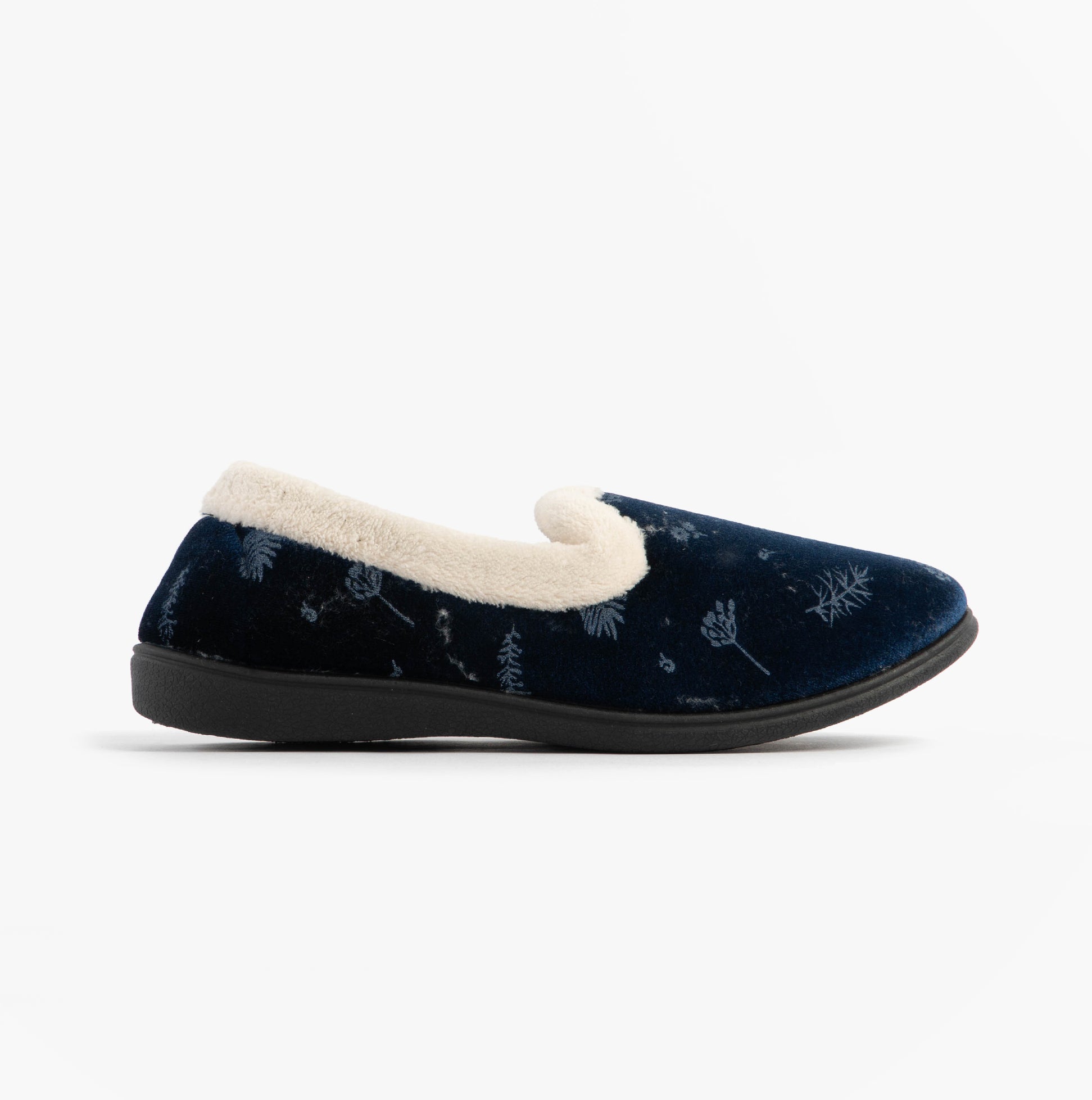 Jo & Joe ANNIE Womens Full Slippers Navy