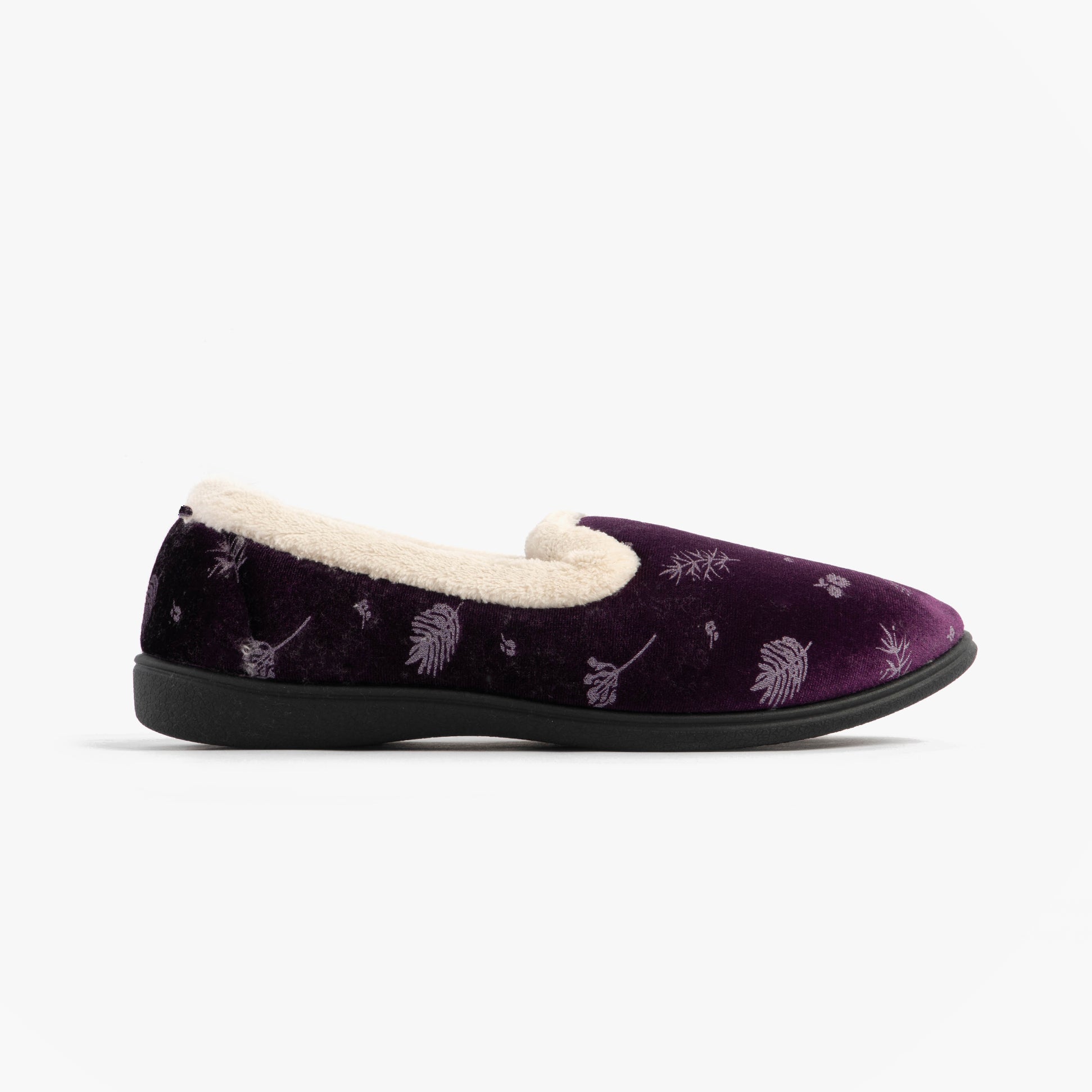 Jo & Joe ANNIE Womens Full Slippers Purple