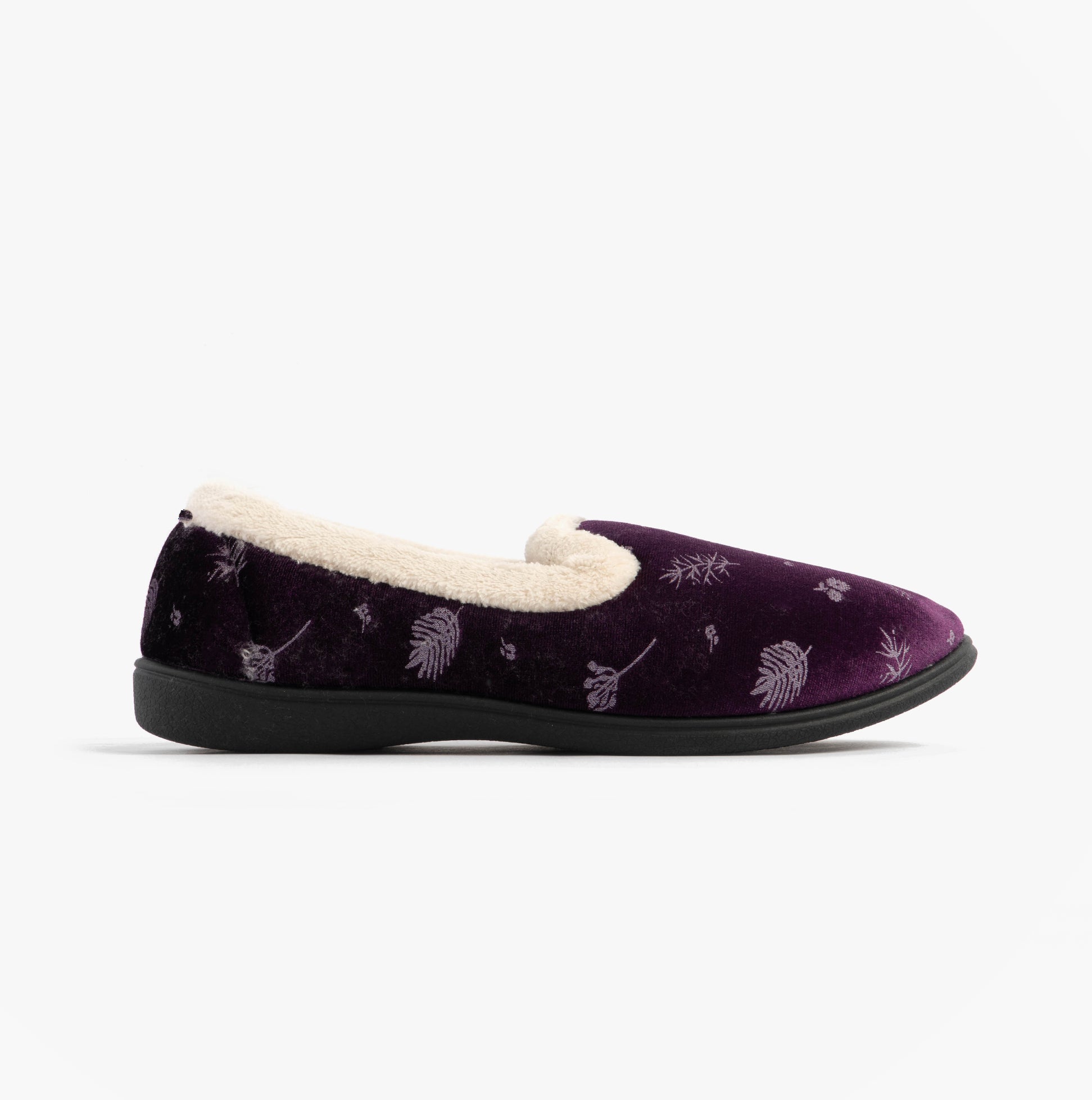 Jo & Joe ANNIE Womens Full Slippers Purple
