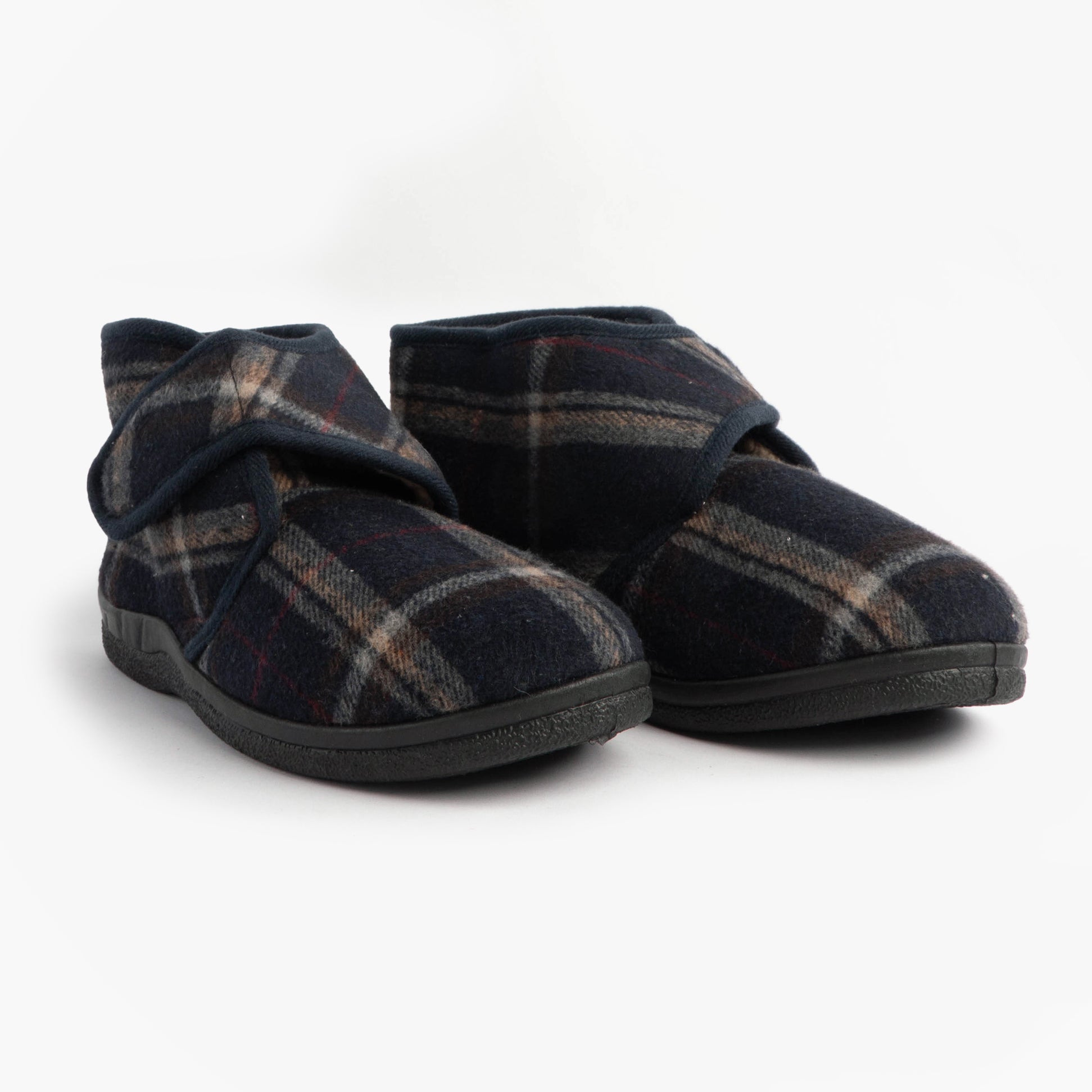Jo & Joe CECIL Mens Bootie Slippers Navy