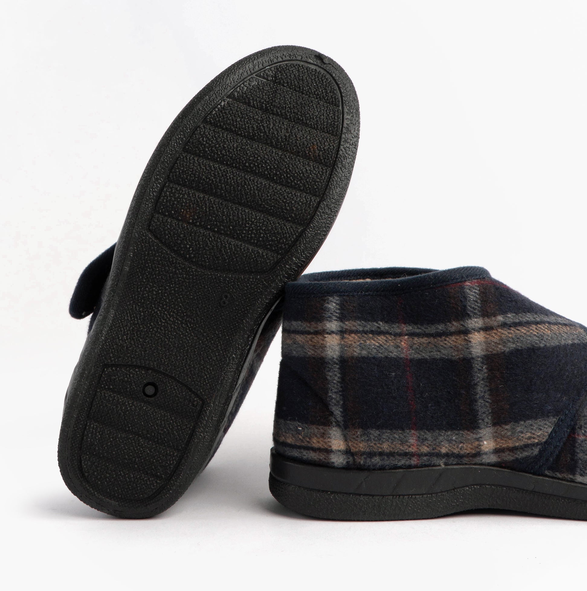 Jo & Joe CECIL Mens Bootie Slippers Navy