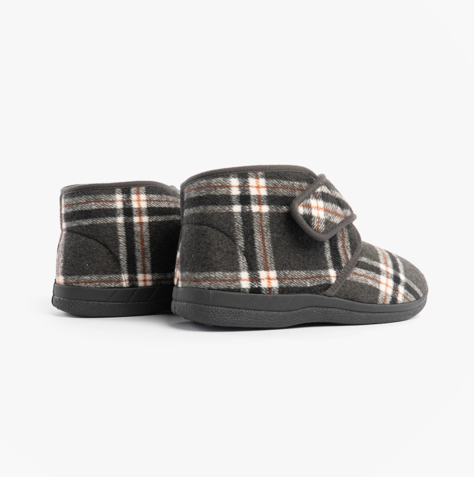 Jo & Joe CECIL Mens Bootie Slippers Grey