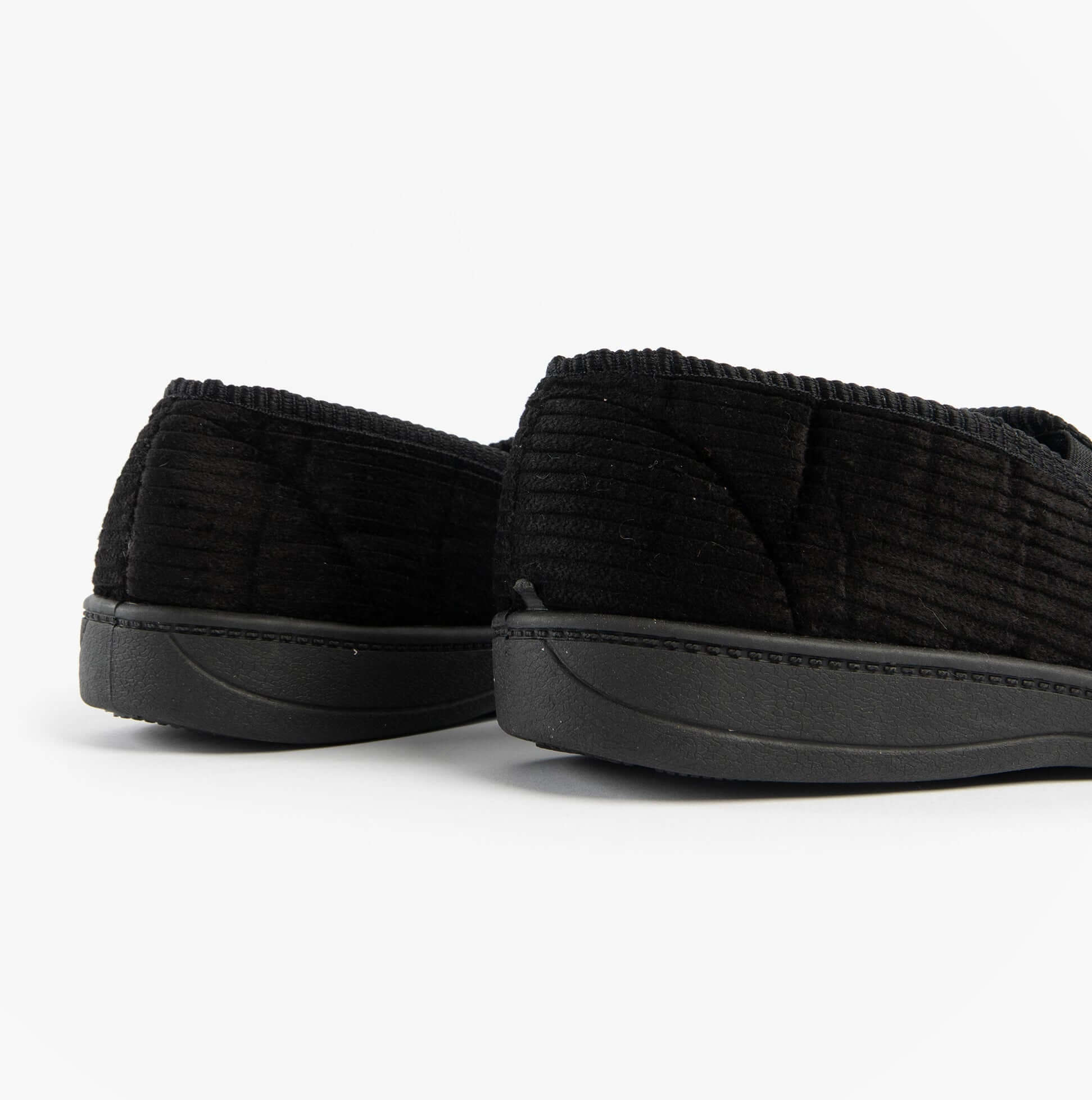 Jo & Joe HARRY Mens Full Slippers Black