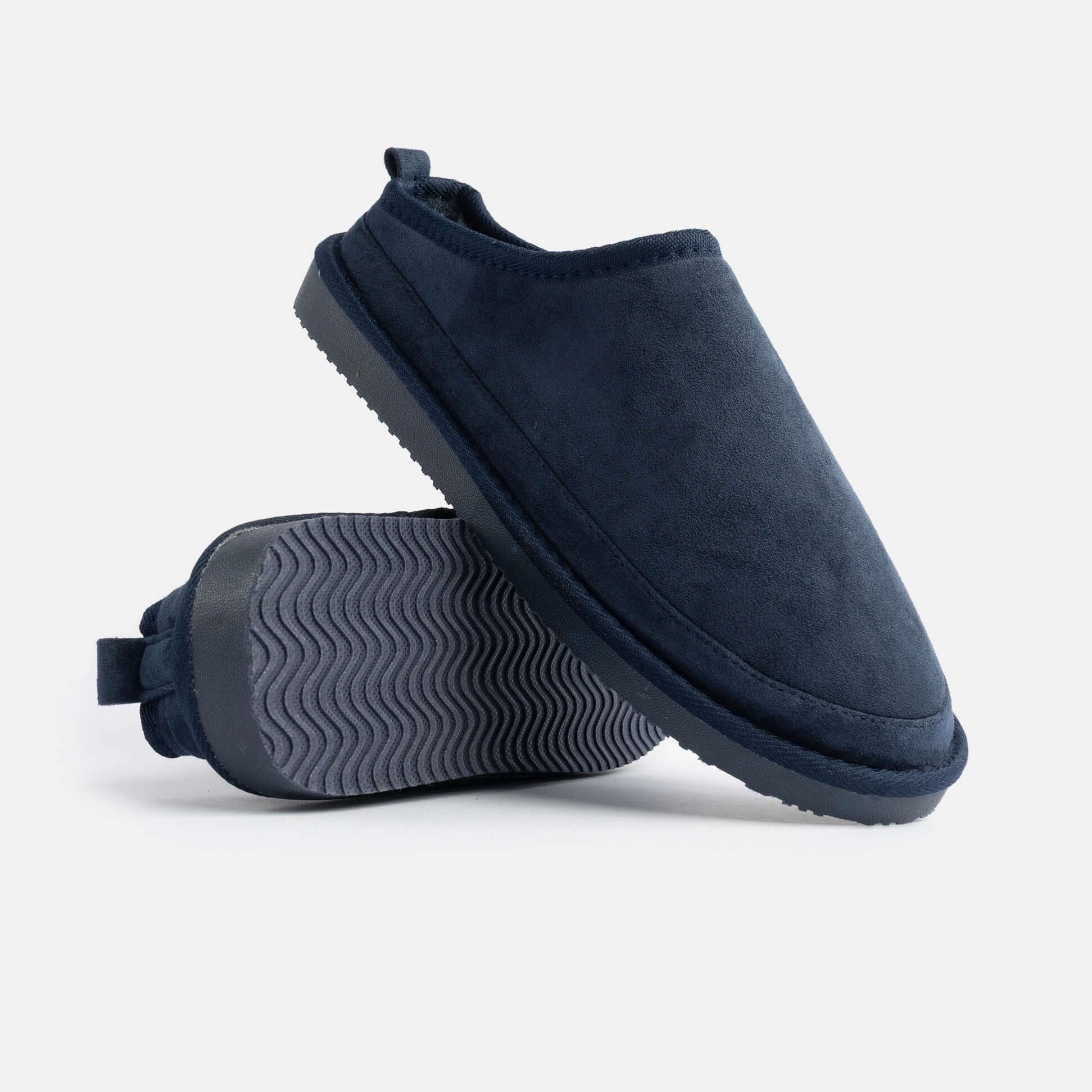 Jo & Joe KINROSS Mens Mule Slippers Navy