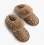 Jo & Joe MILA Womens Mule Slippers Chestnut Leopard