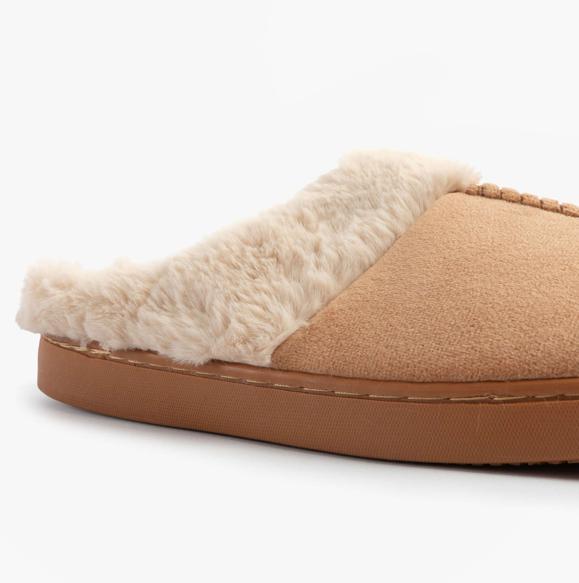 Jo & Joe ZOE Womens Mule Slippers Chestnut