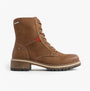 Josef Seibel WAYLYNN 10 Womens Lace Up Ankle Boots Brown
