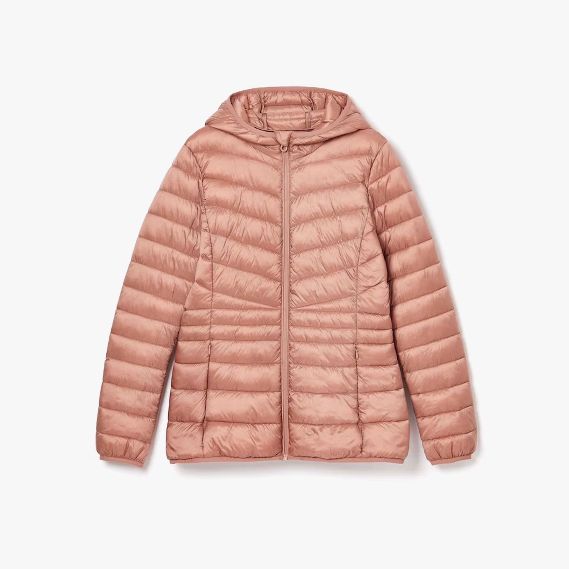 Joules KENLEY Womens Showerproof Hooded Puffer Jacket Pink